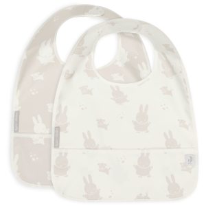 Bavoir imperméable Miffy | nougat, Lot de 2