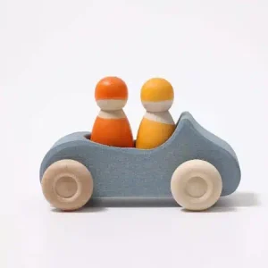 Voiture bleue et ses 2 personnages – Grimm&rsquo;s