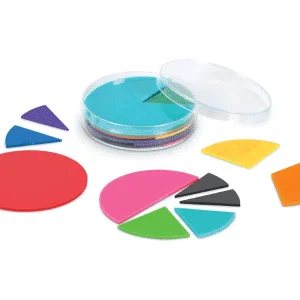 Cercle de fractions – Rainbow Fraction® Deluxe – Learning Resources