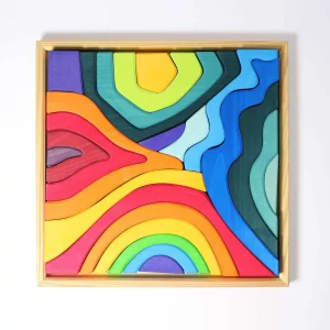 Grand ensemble de construction en bois 4 éléments – Grimm’s