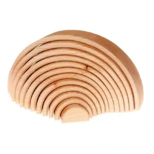 Grand arc-en-ciel en bois naturel – Grimm’s