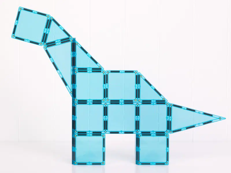 Connetix Tuiles Magnétiques – Coffret caritatif Édition bleu turquoise 20 morceaux – Image 6