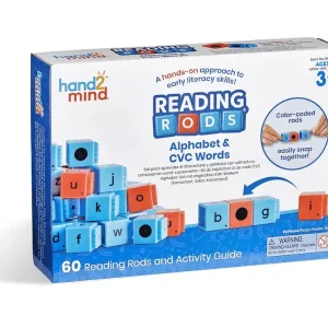 Alphabet et mots CVC – Reading Rods® – Hand2Mind