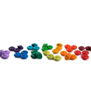 36 Fleurs arc-en-ciel – Mandala – Grapat