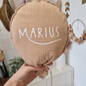 Ballon décoratif avec prénom | Biscuit