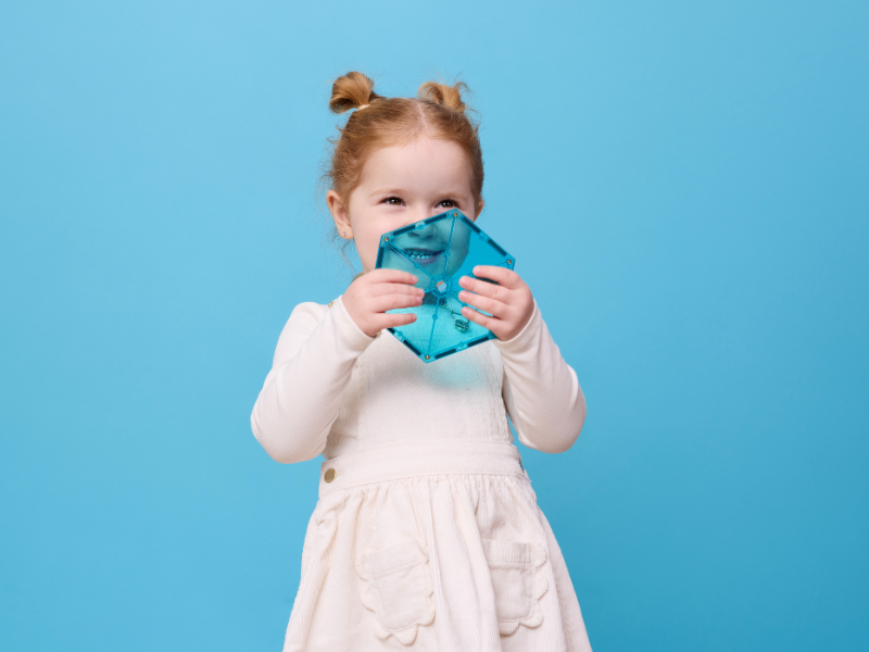 Connetix Tuiles Magnétiques – Coffret caritatif Édition bleu turquoise 20 morceaux – Image 8