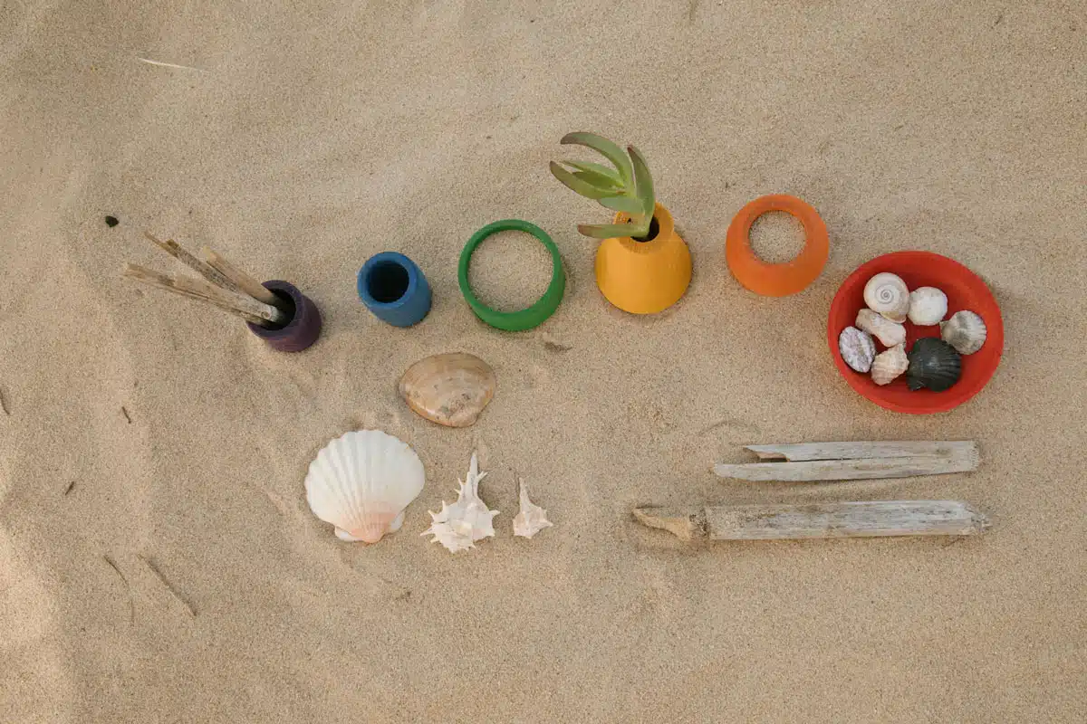 Pots arc-en-ciel en bois – Grapat – Image 4