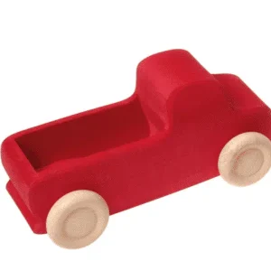 Grand camion en bois rouge – Grimm&rsquo;s