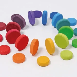 24 pièces de monnaie de construction arc-en-ciel – Grimm&rsquo;s