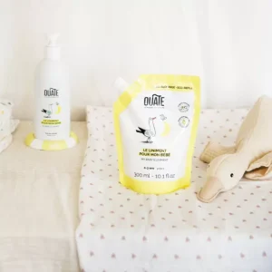 RECHARGE – Le Liniment – Soin de change à l&rsquo;huile d&rsquo;olive BIO – 300 ml