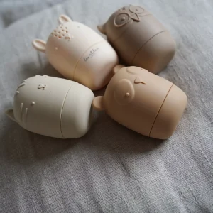 Jouet de bain leo et lea beige