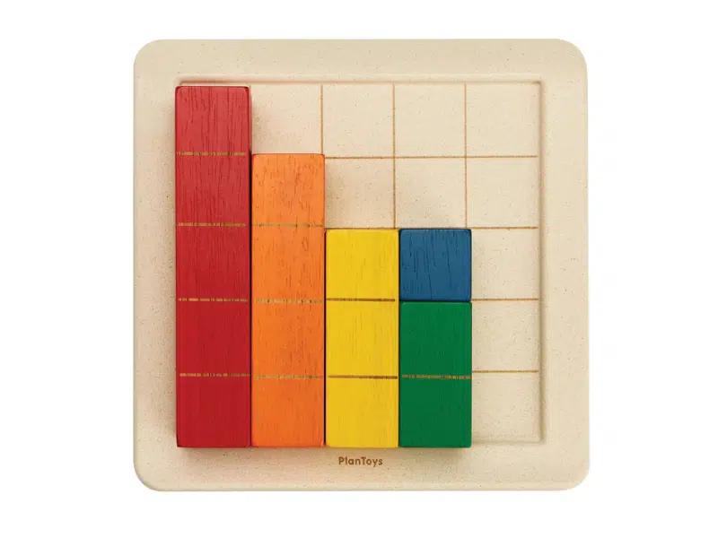 Blocs à Compter Colorés – Unité Plus – PlanToys – Image 2