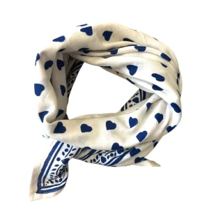 Foulard coeur maison augustin 100cm