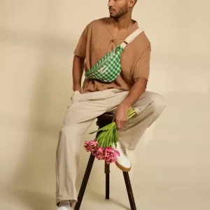 Banane adulte Hindbag – Vichy vert