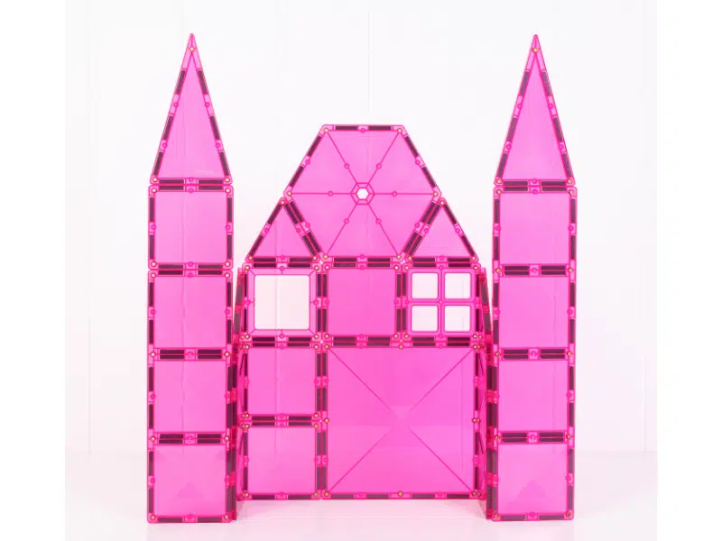 Connetix Tuiles Magnétiques – Coffret caritatif Édition rose 20 morceaux – Image 2