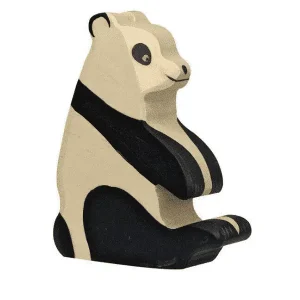 Panda assis – Holztiger
