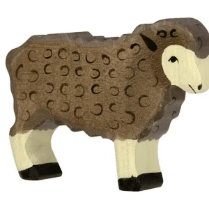 Mouton noir debout – Holztiger