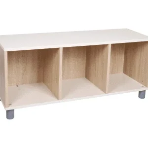 Meuble de rangement ouvert – 3 compartiments et 1 étage