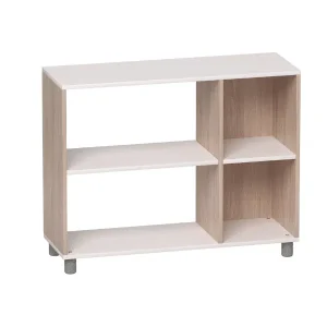 Meuble de rangement ouvert – 4 compartiments et 2 étages