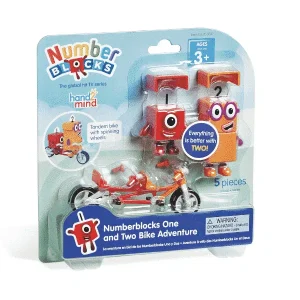 Numberblocks – Amis 1 et 2 avec bicyclette