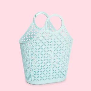 Grand panier en plastique seafoam de Sun Jellies