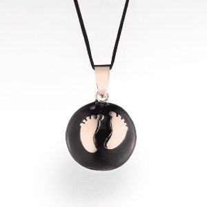 Bola de grossesse émail noir