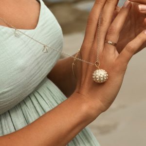 Bola de grossesse sauge doré à l’or fin