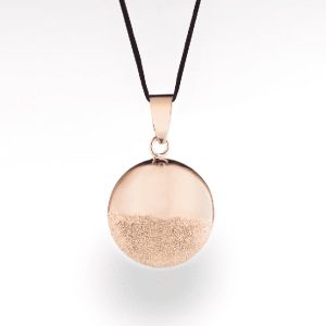 Bola de grossesse or rose sphère