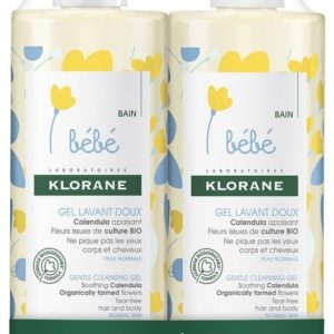 Duo Gel Lavant Doux Corps et Cheveux 2×500 ml Klorane OFFRE SPÉCIALE