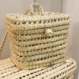 Panier de rangement tressé Adal | Grand format