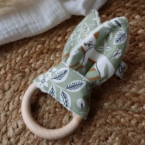 Hochet dentition oreilles de lapin