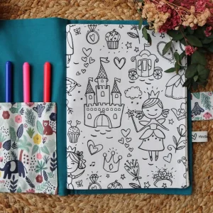 Cahier de coloriage lavable