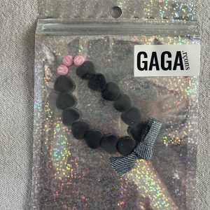 Bracelet MUM – Gris velours, Lait fraise & Jean