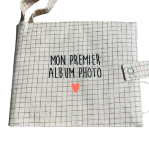 Mon premier album photo gaze grands carreaux