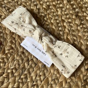 Bandeau en gaze de coton