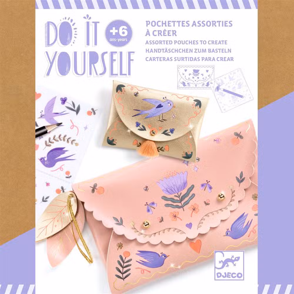 Pochettes assorties à crée – Djeco