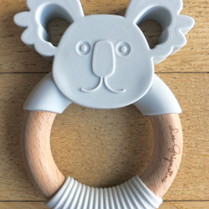 Koala Bleu Bois & Silicone