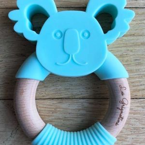 Koala Turquoise Bois & Silicone