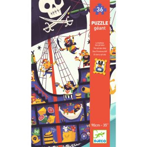 Puzzle géant | Le bateau des pirates