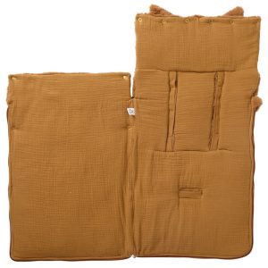 Nid d’ange fausse fourrure havane