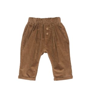 Pantalon PACO velours | Tobacco