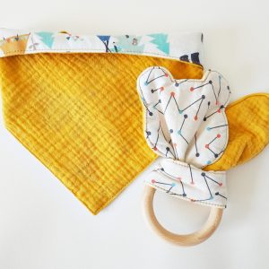 Bandana et anneau de dentition