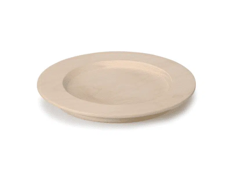 Assiette en bois – Erzi
