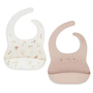 Bavoir Silicone – lot de 2 | Lovely birds