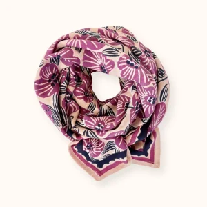Big Foulard Latika Amaryllis | Macadamia cherry