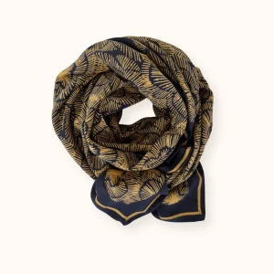 Big Foulard Latika Fireworks | navy