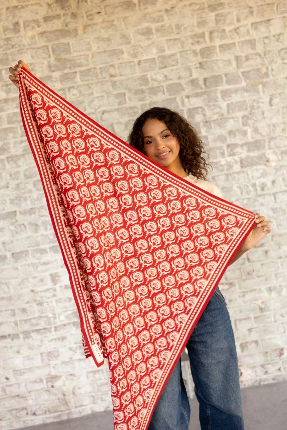 Big Foulard Latika wonderful | fire – Image 3