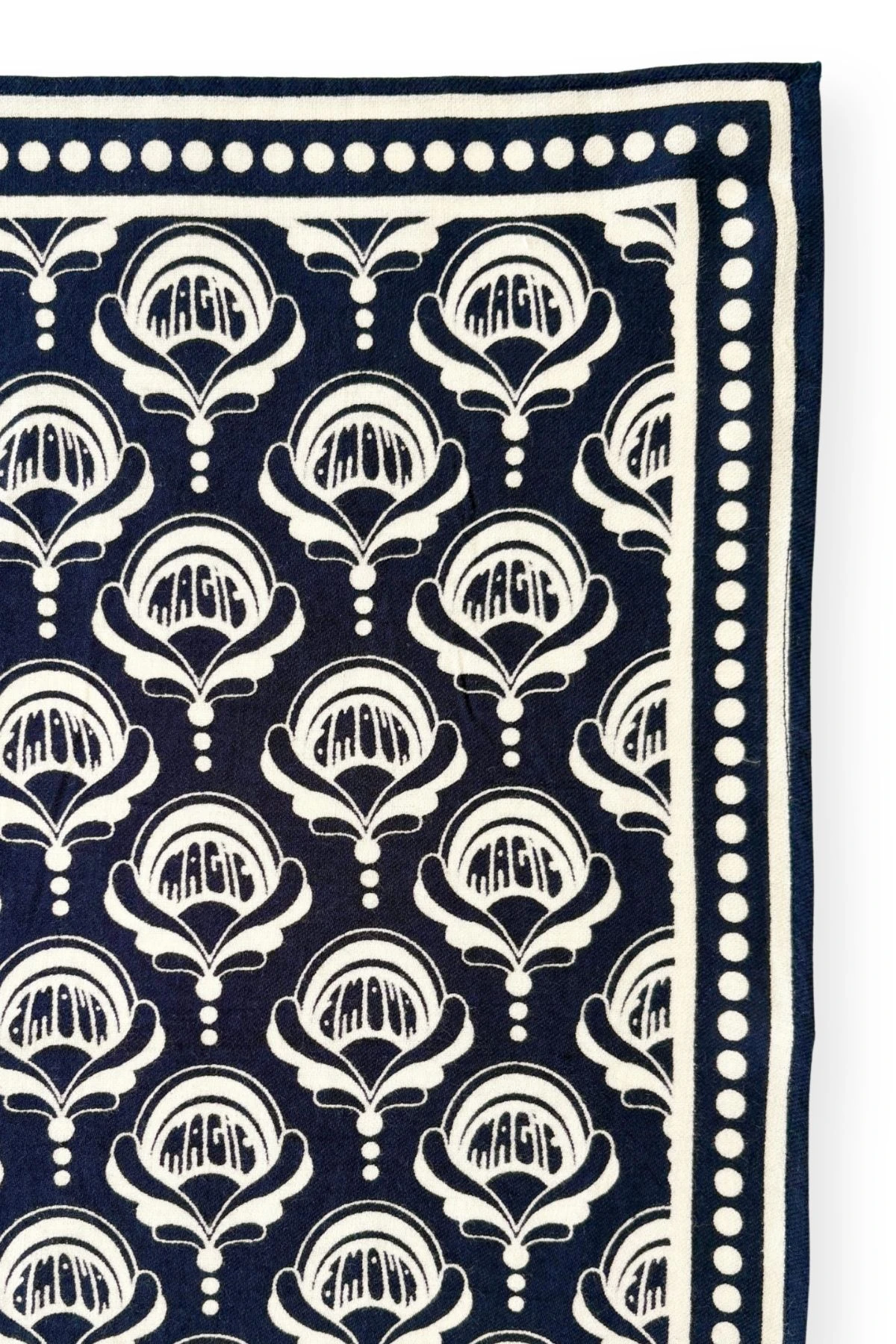 Big Foulard Latika wonderful | navy – Image 4