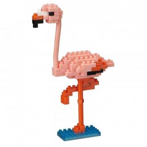 Greater Flamingo 2 // Mini series NANOBLOCK
