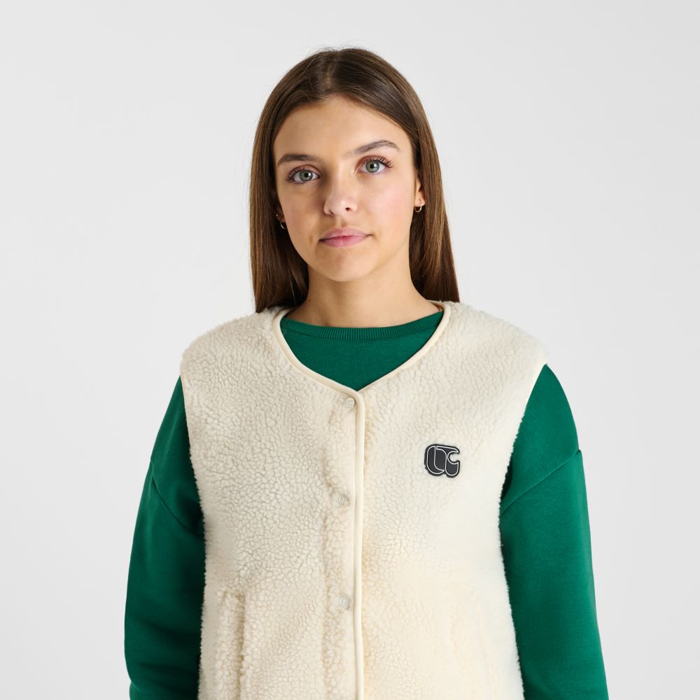 Veste sans manches Gudrugi – Beige